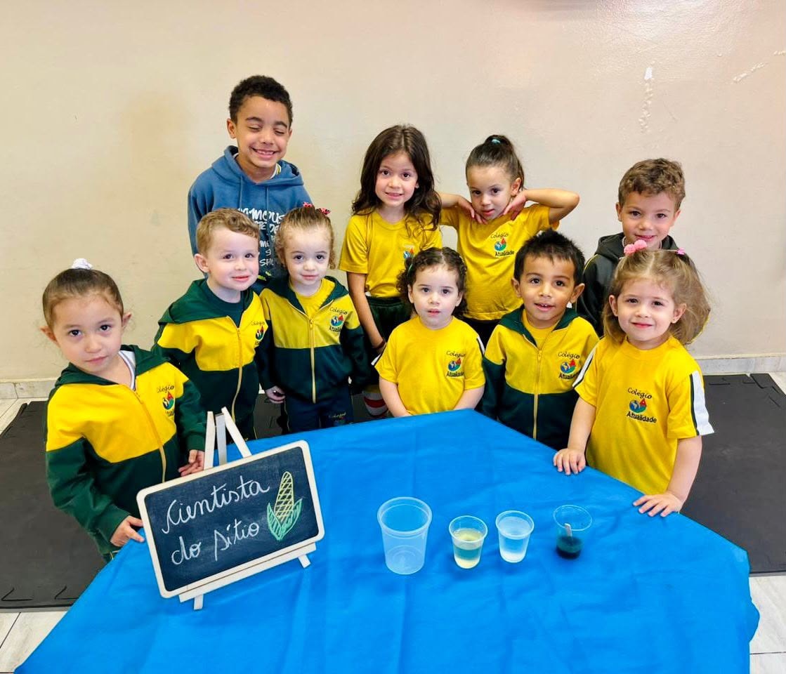 Alunos em atividade no Fundamental I