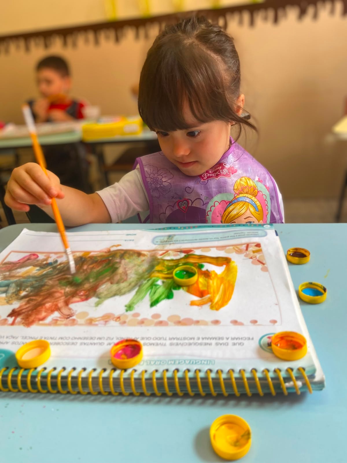 Alunos em atividade no Fundamental II